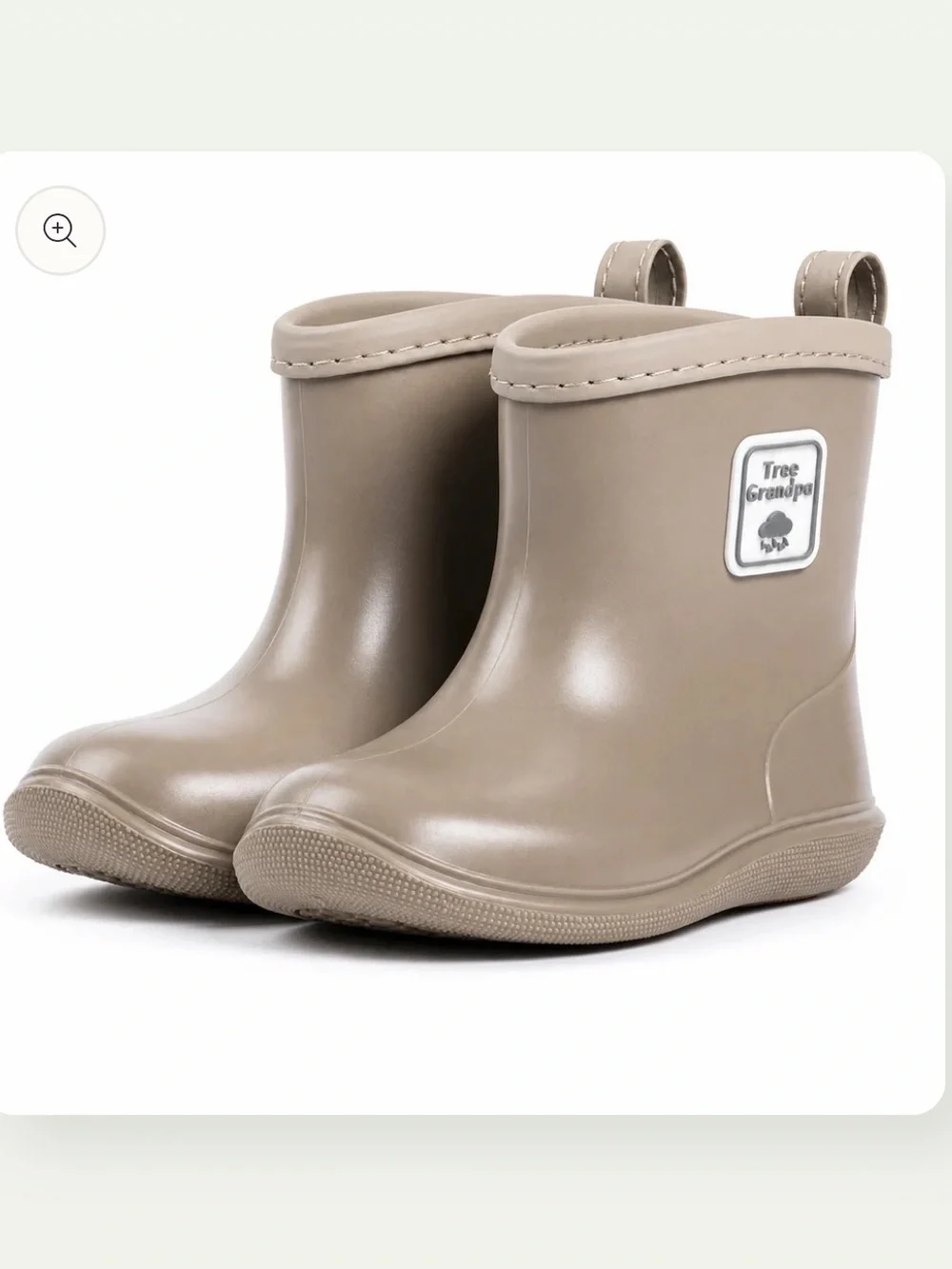 Tree Grandpa Toddler Rainboots in Carmel (Size:7) - Picture 1 of 10